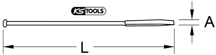 Plokščių laužtuvas, Hamburgo modelis 1500mm, KS Tools