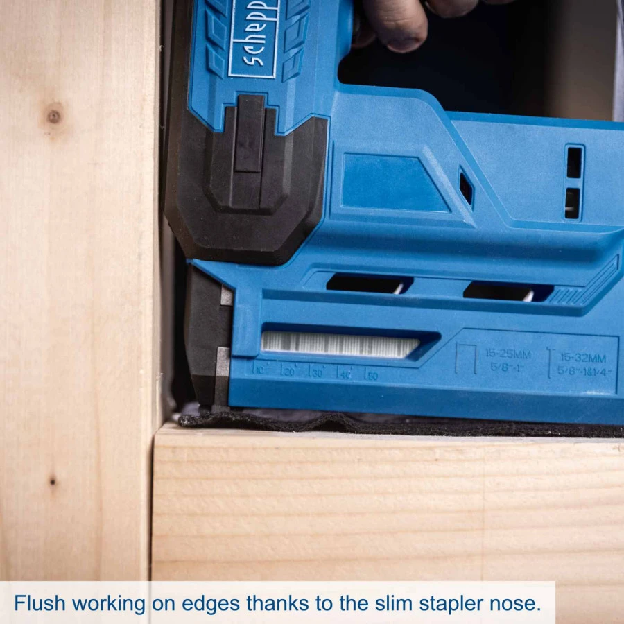Cordless kabiu ir vinių kalimo įrankis C-NAG180-X - Set S, Scheppach