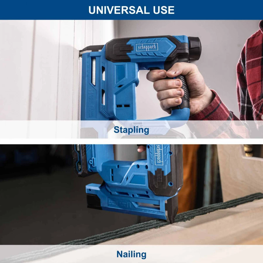 Cordless kabiu ir vinių kalimo įrankis C-NAG180-X - Set S, Scheppach