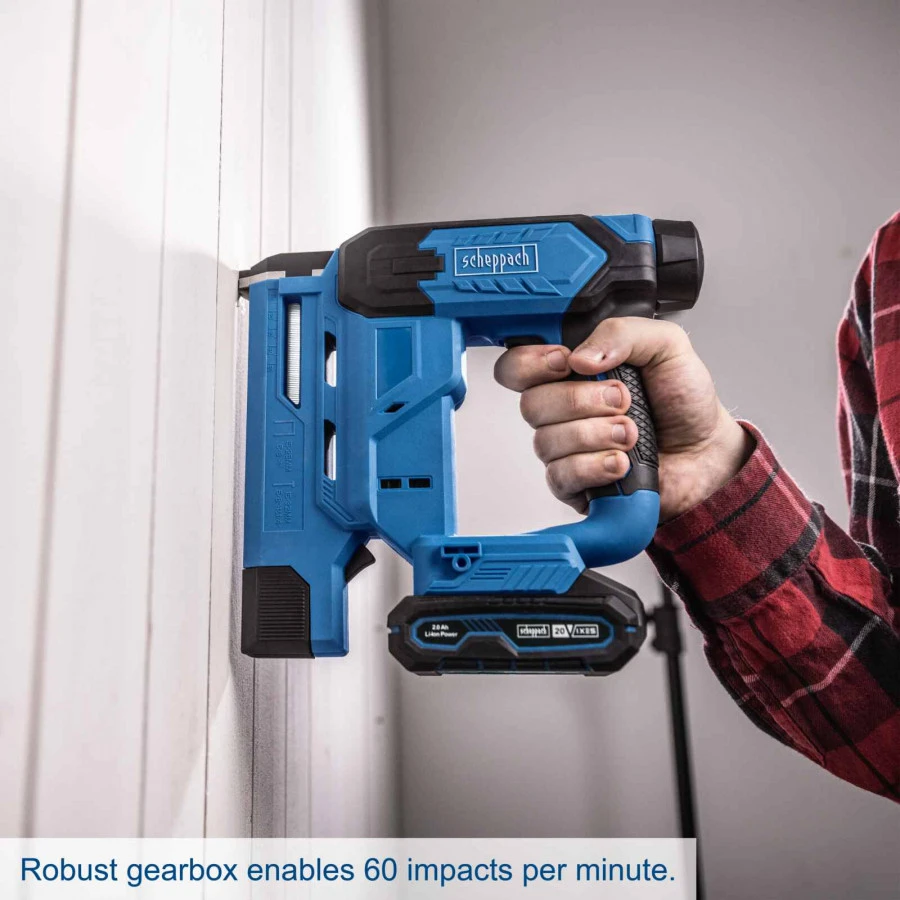 Cordless kabiu ir vinių kalimo įrankis C-NAG180-X - Set S, Scheppach