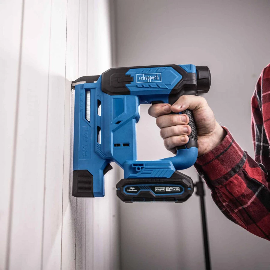 Cordless kabiu ir vinių kalimo įrankis C-NAG180-X - Set S, Scheppach