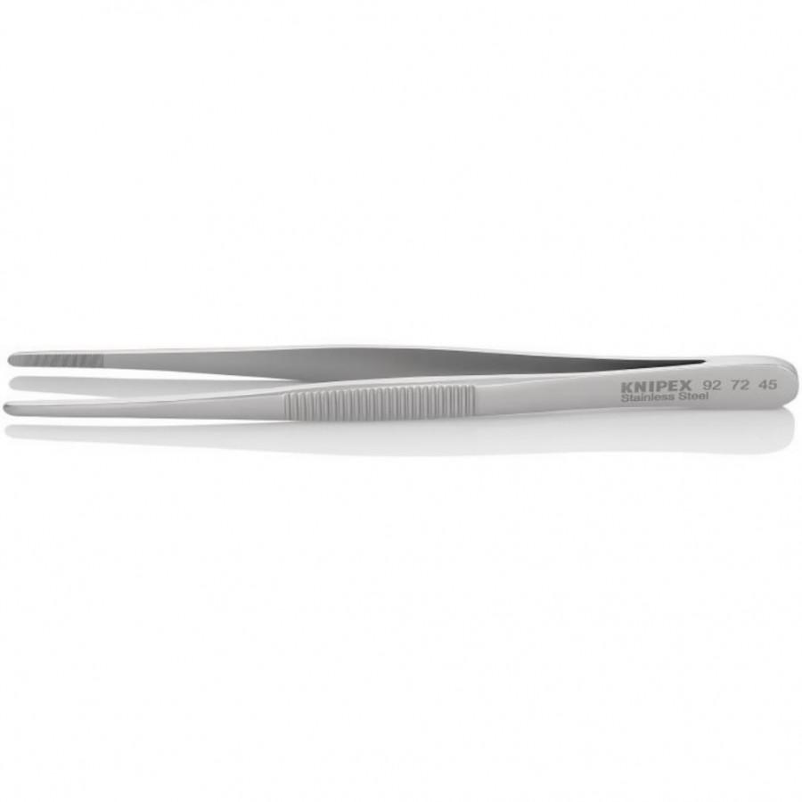 Precizinis pincetas 145mm, nerūdijančio plieno, Knipex