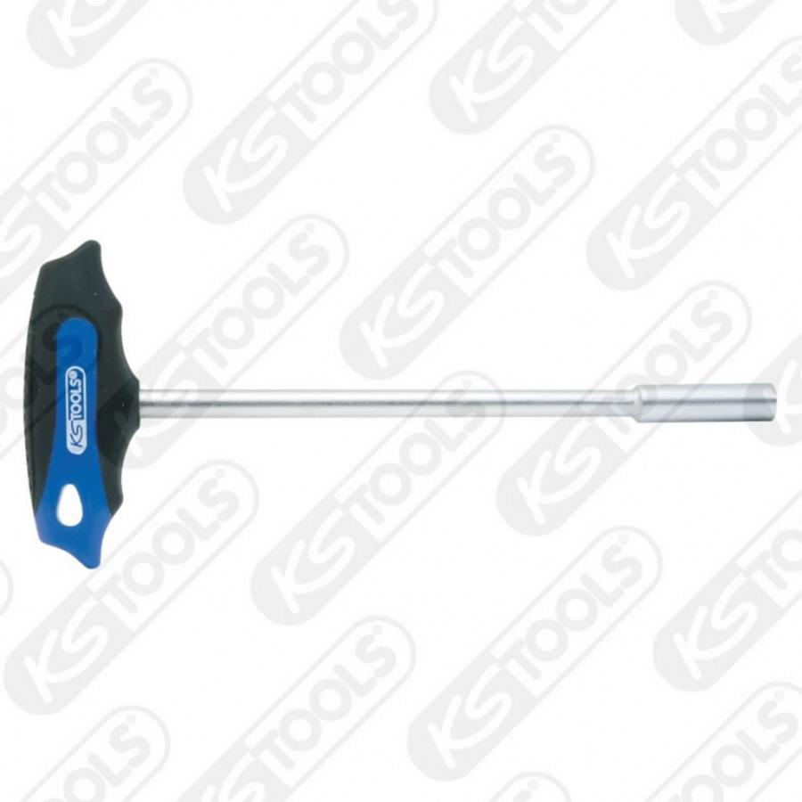 Raktas T-rankena, 10mm, CHROMEplus, KS tools