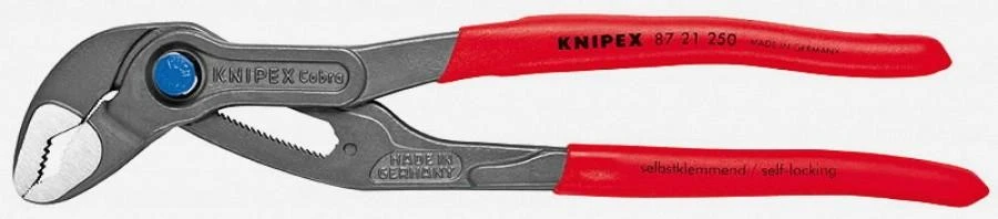 Replės COBRA QuickSet 250mm D50mm, Knipex