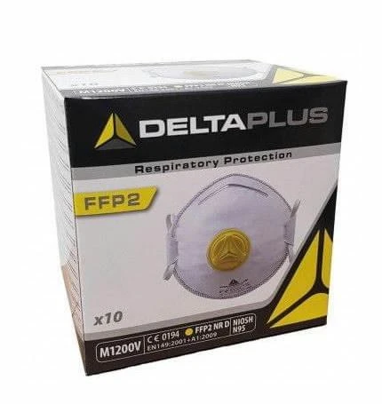 Delta Plus FFP2 respiratorių pakuotė