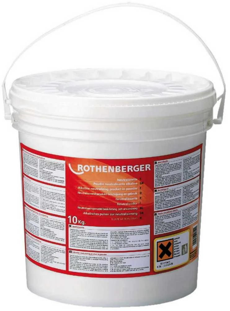 Milteliai neutralizuojantys ROCAL Acid 10 kg, Rothenberger