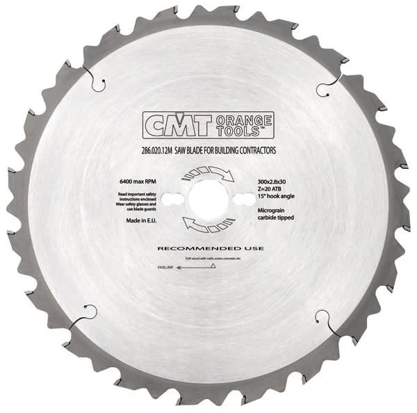 Pjovimo diskas 315X3.2X30 Z=24 5'ATB, CMT