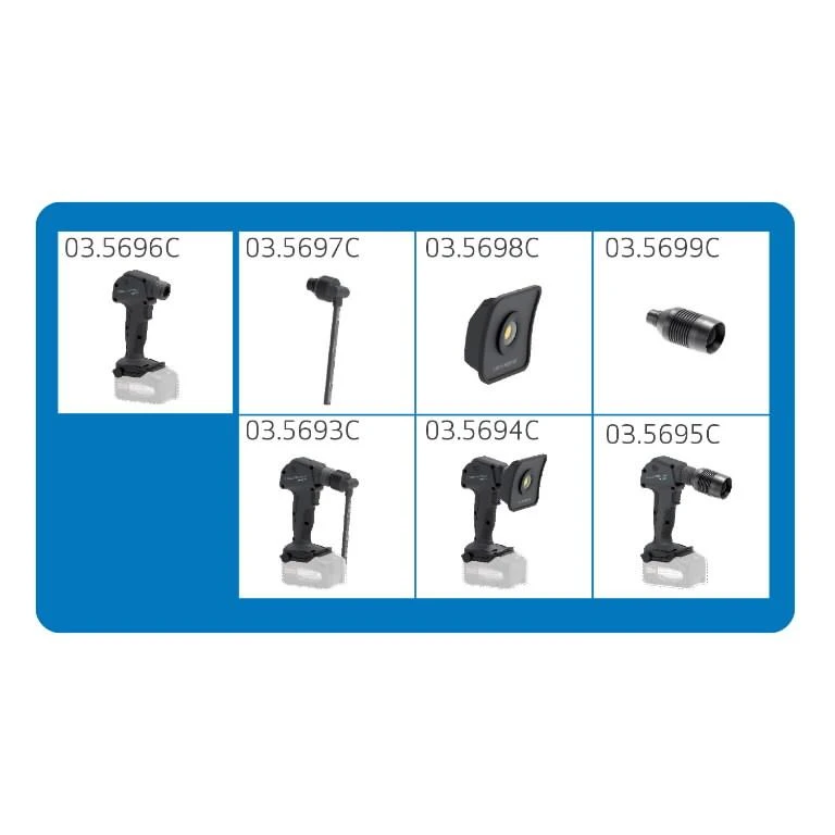 MULTILIGHT CONNECT karkaso paieškos žibinto galvutė, 600 lm CAS, Scangrip