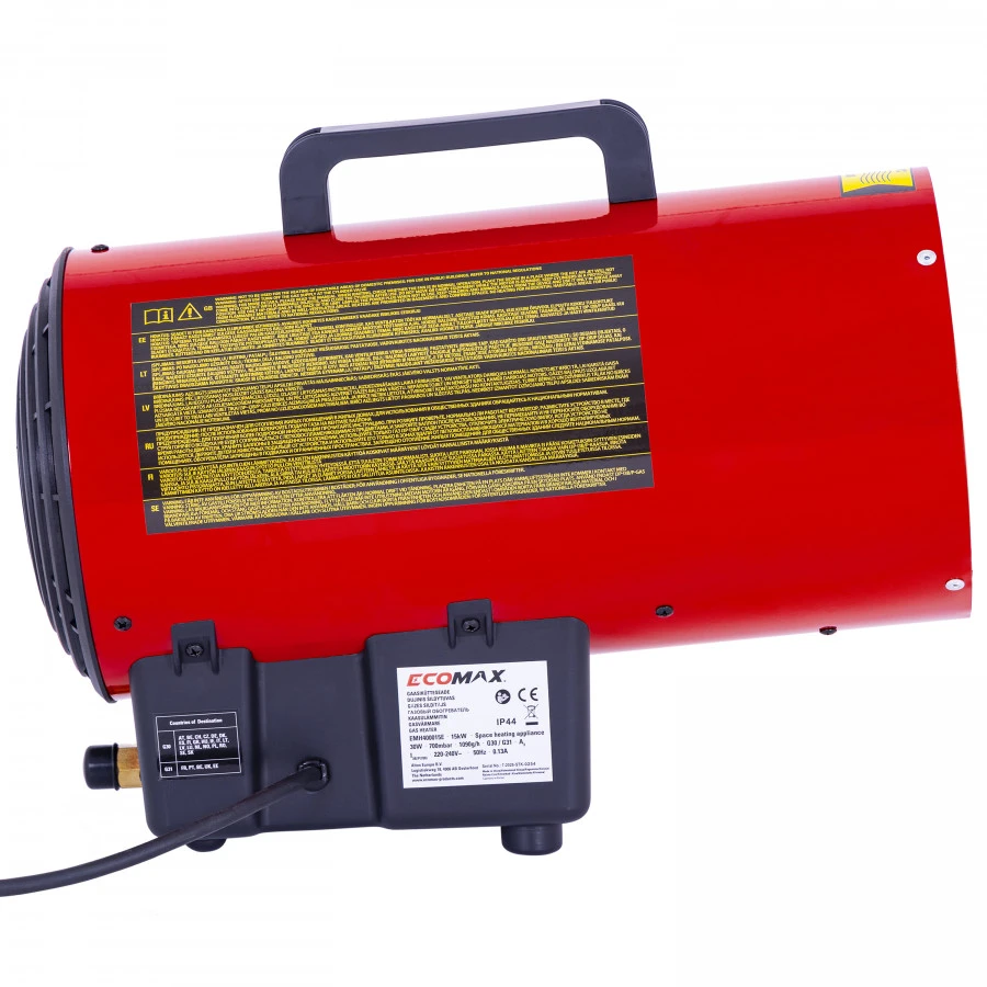 Šildytuvas dujinis EMH400015E, 15 kW, piezo uždegimas, Ecomax