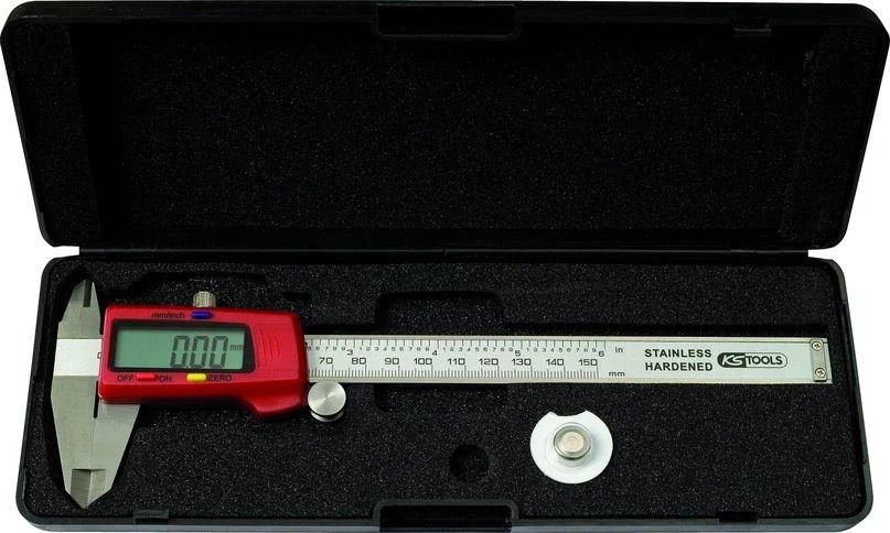 Skaitmeninis slankmatis 150/40/0,01mm DIN 862, KS Tools