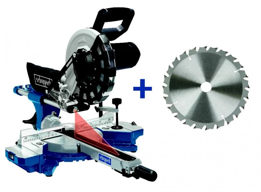 SCHEPPACH skersinio pjovimo pjūklas HM254 2000W 254mm / 340x90mm