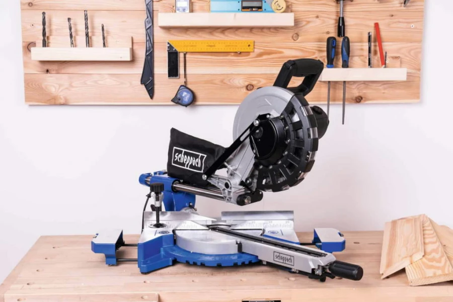 SCHEPPACH skersinio pjovimo pjūklas HM254 2000W 254mm / 340x90mm