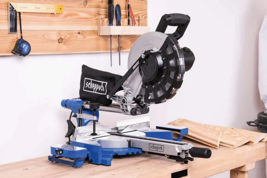 SCHEPPACH skersinio pjovimo pjūklas HM254 2000W 254mm / 340x90mm