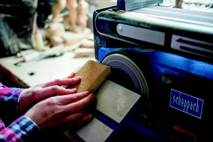 Šlifavimo staklės BTS800, Scheppach