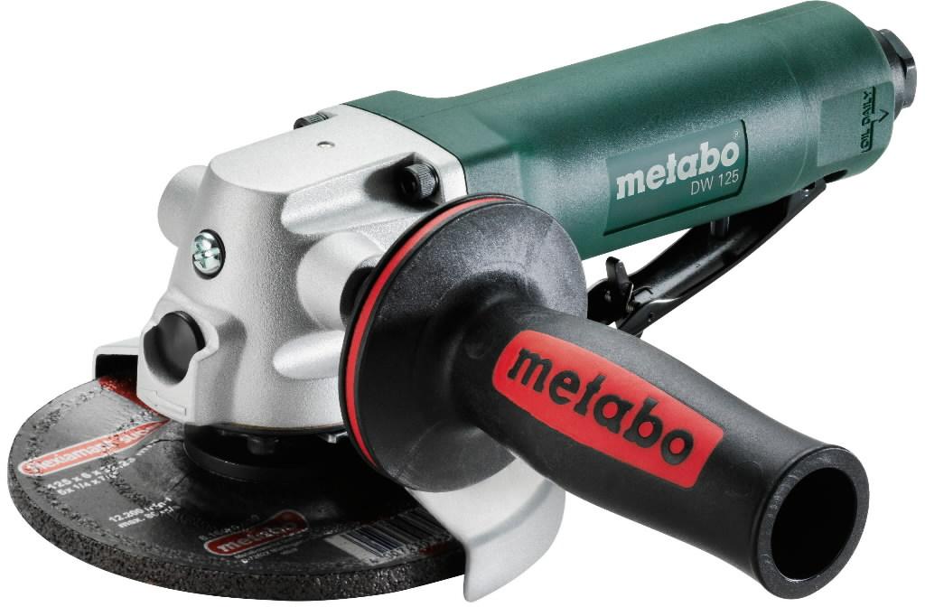 Pneumatinis kampinis šlifuoklis DW 125, Metabo