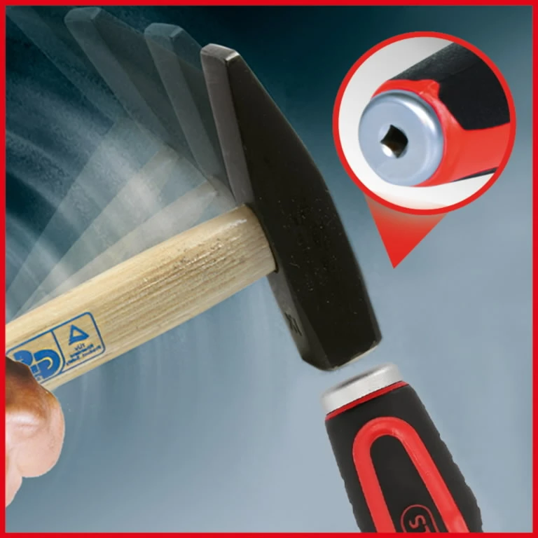 Smūginių atsuktuvų komplektas 13vnt ERGOTORQUE 13-osaline, KS Tools