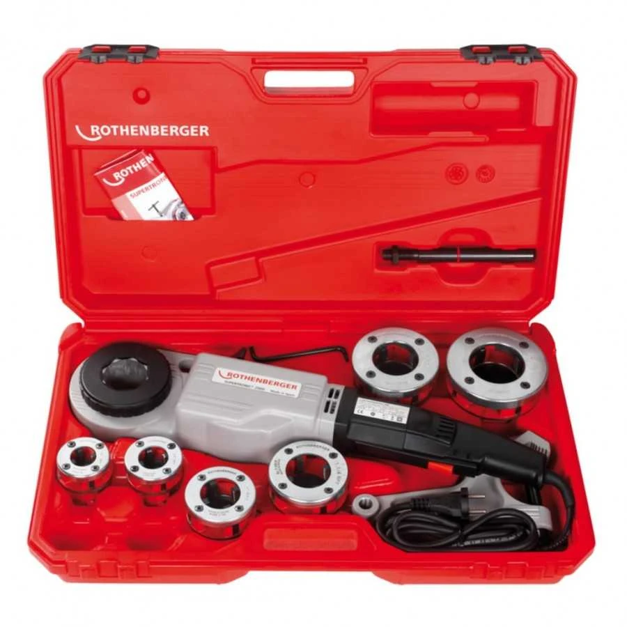 Sriegpjovė SUPERTRONIC 2000, BSPT R, 1/2´´ - 2´´, Rothenberger