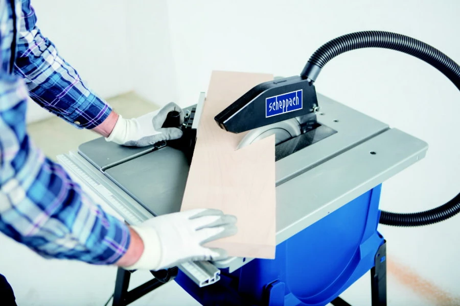 Scheppach Staklės diskinio pjovimo HS100S + stalas ir papildomas diskas