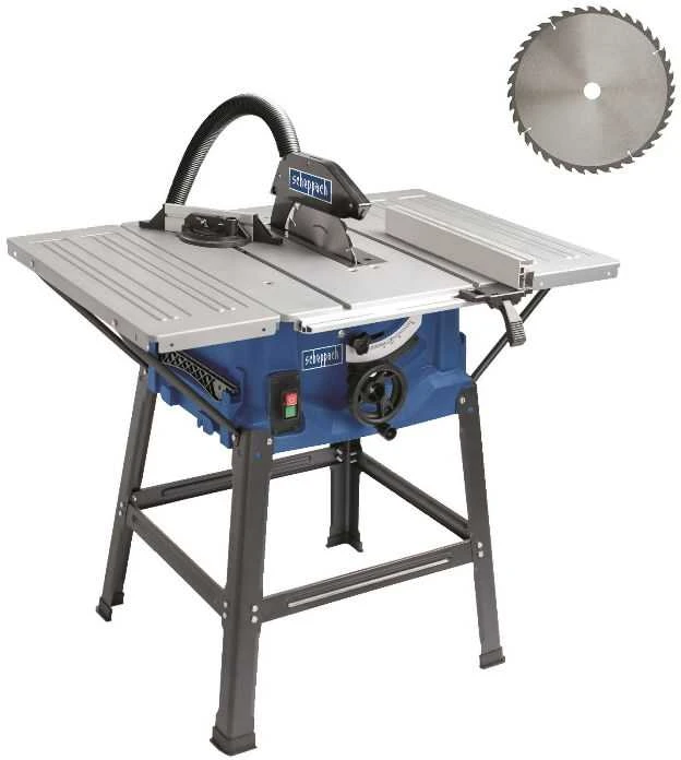 Scheppach Staklės diskinio pjovimo HS100S + stalas ir papildomas diskas