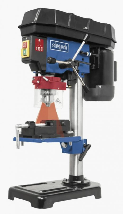 SCHEPPACH STALINIS GRĄŽtuvas 500W DP16VLS