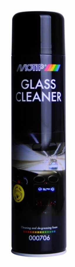 Stiklų valiklis GLASS CLEANER (putos) 600ml, Motip