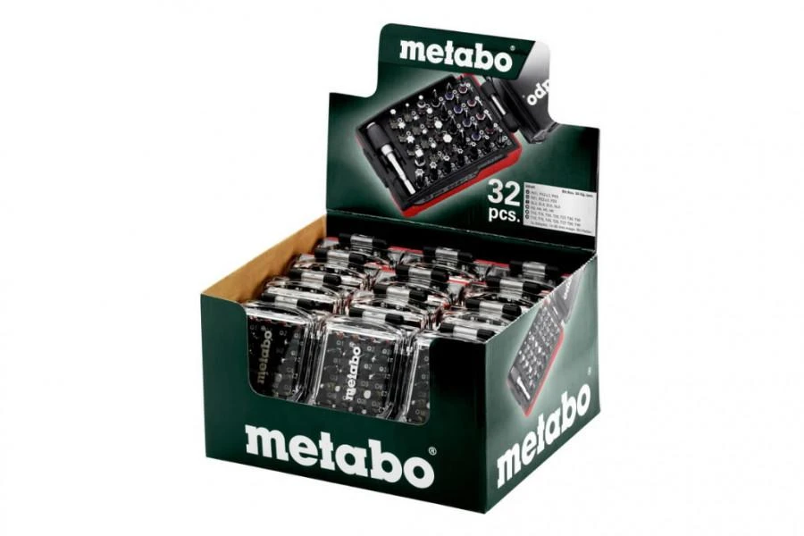 Antgalių rinkinys 32 vnt. LiHD, Metabo