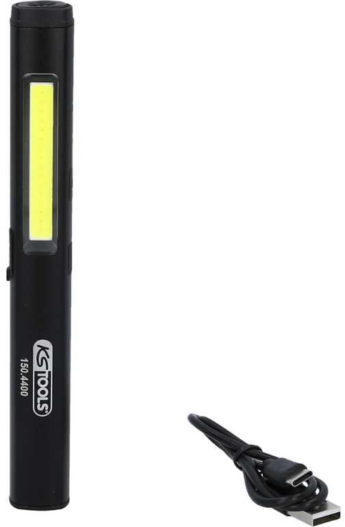 Šviestuvas LED COB su UV-Spot LED ir lazeriniu žymekliu, KS Tools