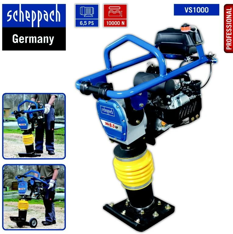 Vibroplūktuvas VS1000, 10KN, 78 kg, Scheppach