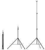 Teleskopinis trikojis,skirtas VEGA ir NOVA, 1,35-3m, Scangrip