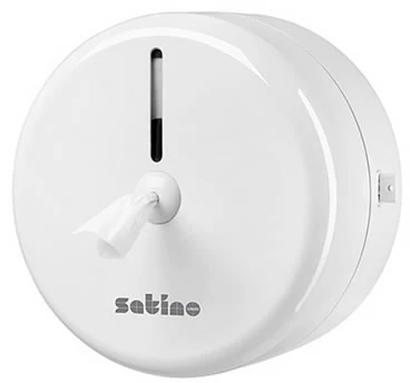 Grąžtas Tualetinio popieriaus dozatorius, iš centro traukiam pop CF2, Satino by WEPA