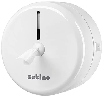 Tualetinio popieriaus dozatorius, iš centro traukiam pop CF2, Satino by WEPA