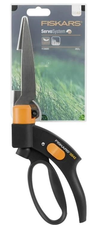 Fiskars žolės žirklės Servo-System GS42, 340 mm