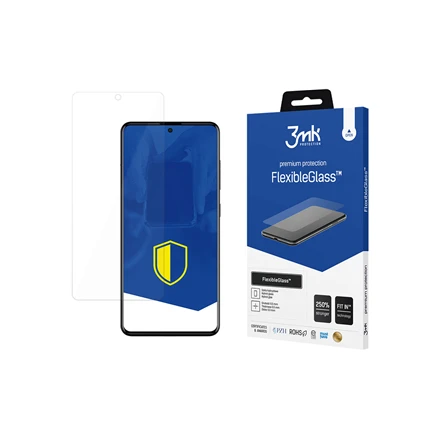 3MK FlexibleGlass Samsung, Galaxy A51, hibridinis stiklas, skaidrus, skaidri ekrano apsauga