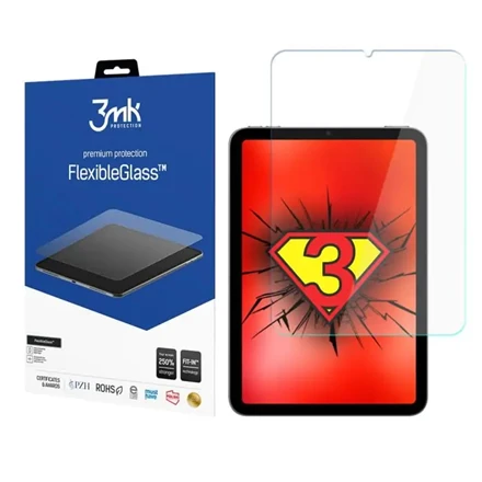 LCD apsauginė plėvelė 3MK Flexible Glass Apple iPad mini 6 2021 m.