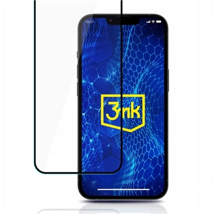 3MK HardGlass Max Lite Samsung Galaxy Z Flip 6 juodas, viso ekrano Glass Lite