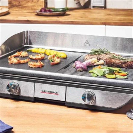 Gastroback Design Table Grilis Advanced Pro BBQ 42523 Table 2300 W Juodas/Nerūdijantis plienas