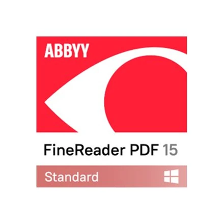 Abbyy FineReader PDF 15 Standard | Single User License (ESD) | 3 year(s) | 1 user(s)