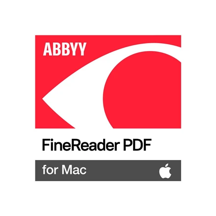 Abbyy FineReader PDF for Mac | Single User License (ESD) | 1 year(s) | 1 user(s)