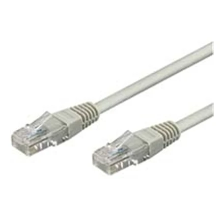 Assmann Electronic DIGITUS CAT 5e U-UTP jungiamasis kabelis PVC AWG 26/7 ilgis 0,5 m, pilkos spalvos