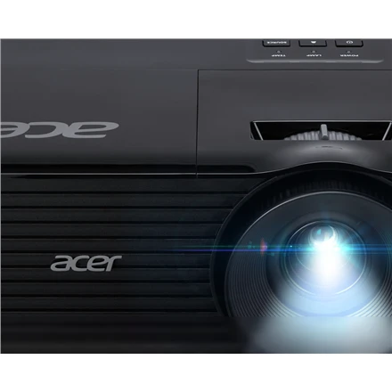 Projektorius Acer | X1228HN | XGA (1024x768) | 4800 ANSI lumens | Juodas