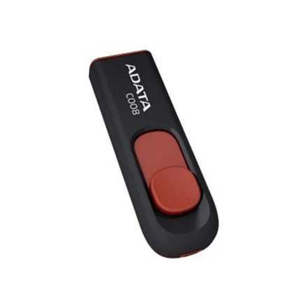 ADATA | C008 | 64 GB | USB Type-A | Juodas/Raudona