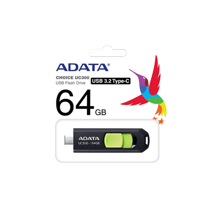 DUOMENYS | „FlashDrive“ | UC300 | 64 GB | USB 3.2 Gen 1 | Judas