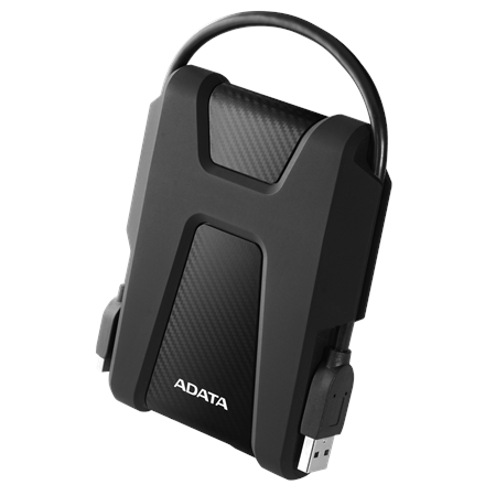 Išorinis kietasis diskas ADATA HD680 2TB USB3.2, Juodas