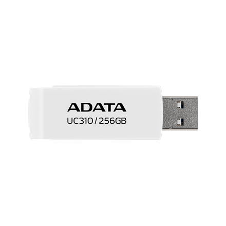 USB laikmena ADATA UC310, 256 GB, Baltos spalvos