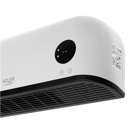 Adler LED oro užuolaidų šildytuvas | AD 7751 | Oro uždanga | 2000 W | Baltas