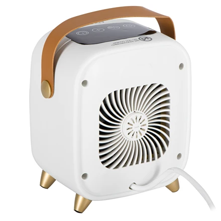 Adler AD 7762 Keraminis šildytuvas su ventiliatoriumi 1000 W, elektrinis šildytuvas su LED, 2 šildymo lygiai 700/1000 W, laikmatis iki 12 h, termostatas 15–45 °C, šalto oro pūtimas