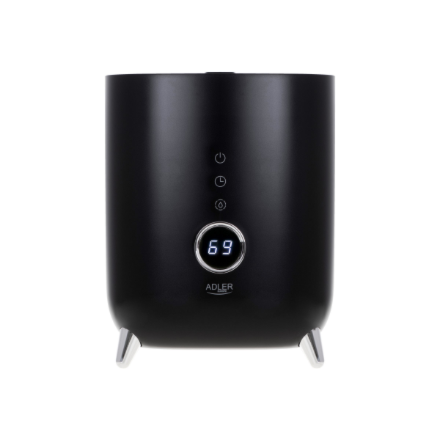 Adler | AD 7972 | Drėkintuvas | 23 W | Vanduo bako talpa 4 L | Tinka kambariams iki 35 m² | Ultragarsinis | Drėkinimo pajėgumas 150-300 ml/val | Juodas
