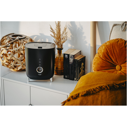 Adler | AD 7972 | Drėkintuvas | 23 W | Vanduo bako talpa 4 L | Tinka kambariams iki 35 m² | Ultragarsinis | Drėkinimo pajėgumas 150-300 ml/val | Juodas