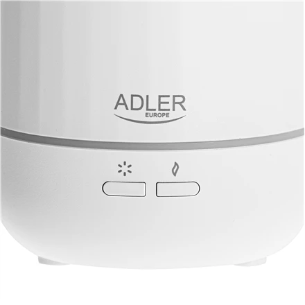 Drėkintuvas Adler | Ultragarsinis aromato difuzorius 3in1 | AD 7968 | Ultragarsinis | Tinka kambariams iki 25 m² | Baltas