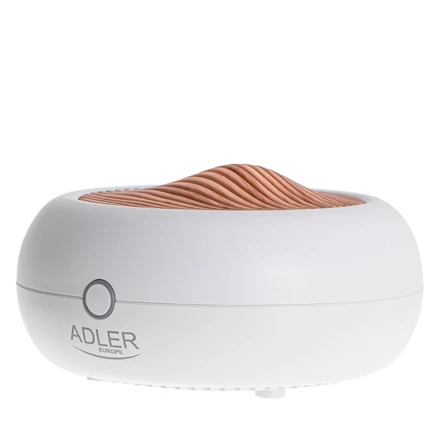 Drėkintuvas Adler | USB ultragarsinis aromato difuzorius 3in1 | AD 7969 | Ultragarsinis | Tinka kambariams iki 25 m² | Baltas